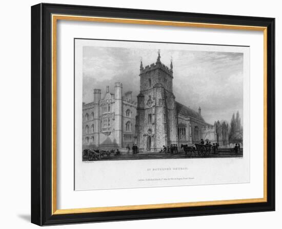 St Botolph's Church, Boston, Lincolnshire, 1842-John Le Keux-Framed Giclee Print