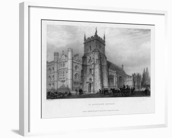 St Botolph's Church, Boston, Lincolnshire, 1842-John Le Keux-Framed Giclee Print