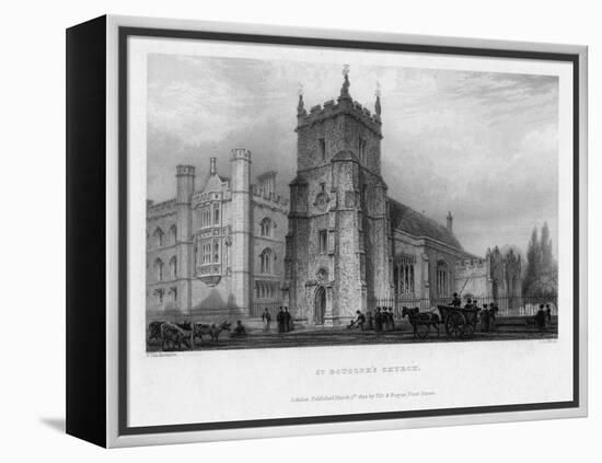 St Botolph's Church, Boston, Lincolnshire, 1842-John Le Keux-Framed Premier Image Canvas