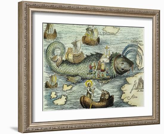 St. Brendan: Mass-null-Framed Giclee Print