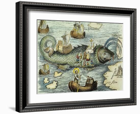 St. Brendan: Mass-null-Framed Giclee Print