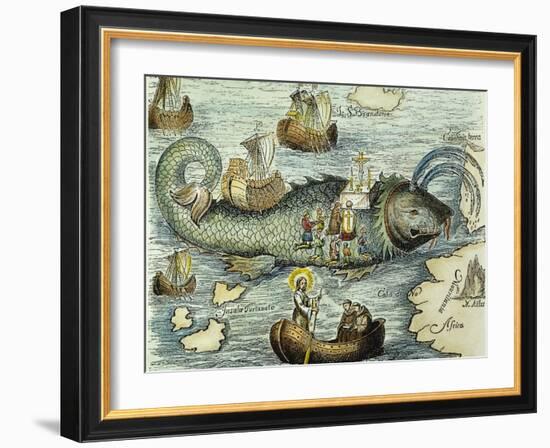 St. Brendan: Mass-null-Framed Giclee Print