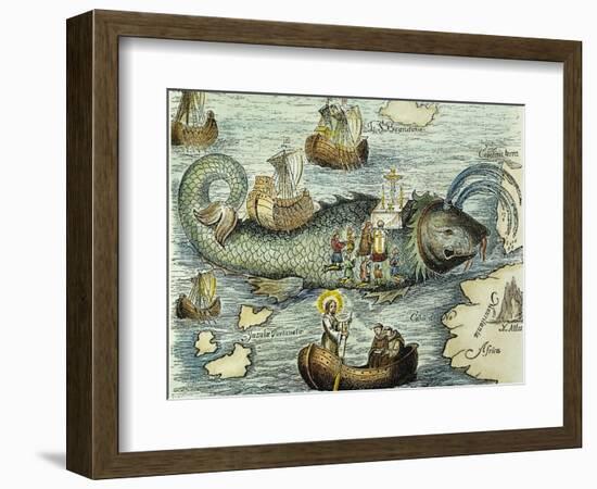 St. Brendan: Mass-null-Framed Giclee Print