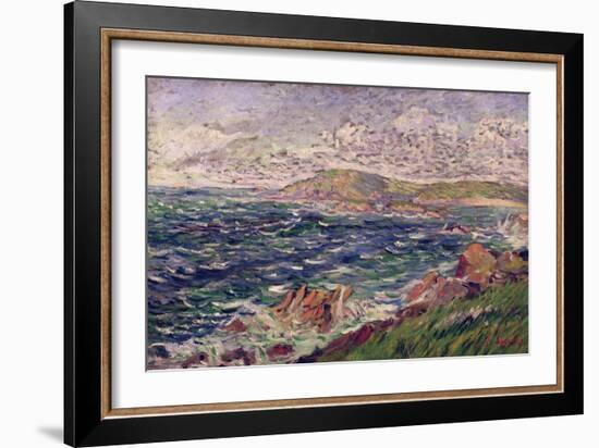 St. Briac, 1885-Paul Signac-Framed Giclee Print