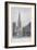 St Bride's Church, Fleet Street, City of London, 1839-John Le Keux-Framed Giclee Print