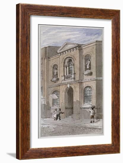 St Bride's Schools, Bride Lane, City of London, 1840-James Findlay-Framed Giclee Print