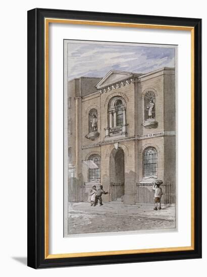 St Bride's Schools, Bride Lane, City of London, 1840-James Findlay-Framed Giclee Print