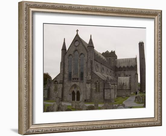 St. Canices Cathedral, Kilkenny, County Kilkenny, Leinster, Republic of Ireland (Eire)-Sergio Pitamitz-Framed Photographic Print