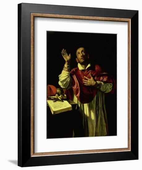 St. Carlo Borromeo, circa 1610-Orazio Borgianni-Framed Giclee Print