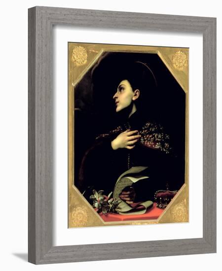 St. Casimir-Carlo Dolci-Framed Giclee Print