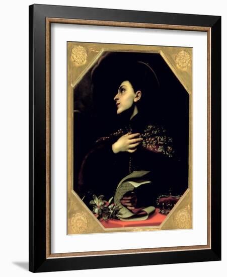 St. Casimir-Carlo Dolci-Framed Giclee Print