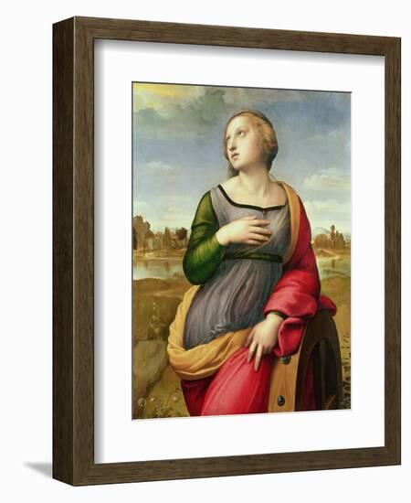 St. Catherine of Alexandria, 1507-8-Raphael-Framed Giclee Print