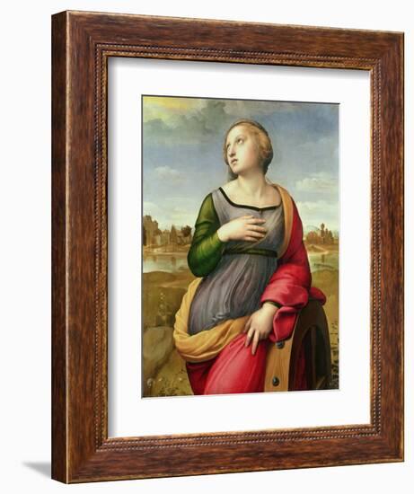 St. Catherine of Alexandria, 1507-8-Raphael-Framed Giclee Print