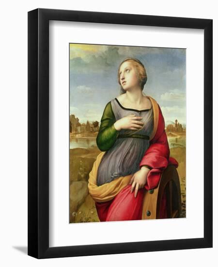 St. Catherine of Alexandria, 1507-8-Raphael-Framed Giclee Print