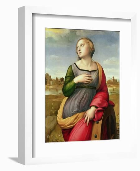 St. Catherine of Alexandria, 1507-8-Raphael-Framed Giclee Print
