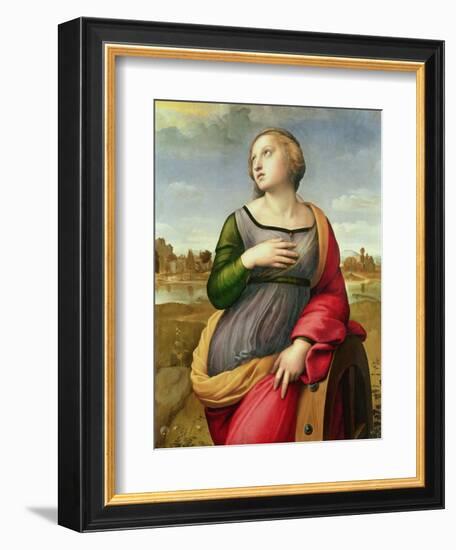 St. Catherine of Alexandria, 1507-8-Raphael-Framed Giclee Print