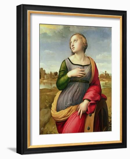 St. Catherine of Alexandria, 1507-8-Raphael-Framed Giclee Print