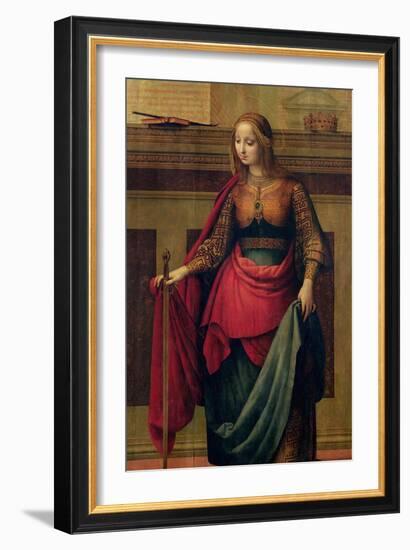 St. Catherine of Alexandria-Fernando Yanez De Almedina-Framed Giclee Print