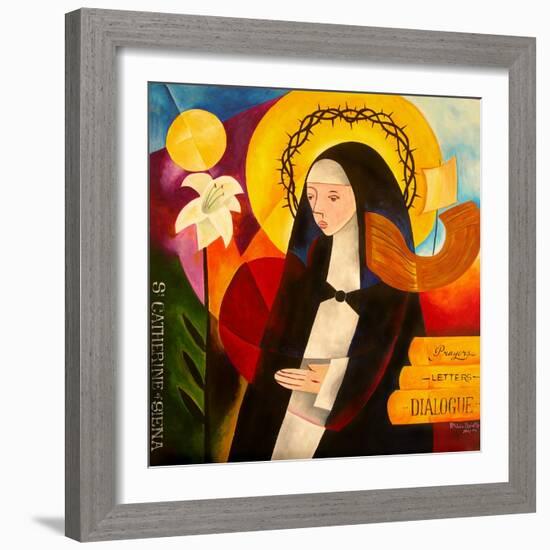 St. Catherine of Siena, 2007-Patricia Brintle-Framed Giclee Print