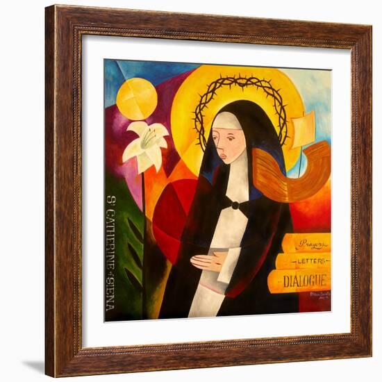 St. Catherine of Siena, 2007-Patricia Brintle-Framed Giclee Print