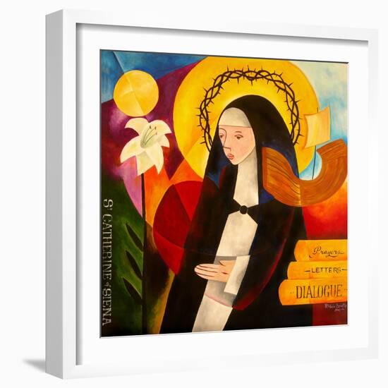 St. Catherine of Siena, 2007-Patricia Brintle-Framed Giclee Print