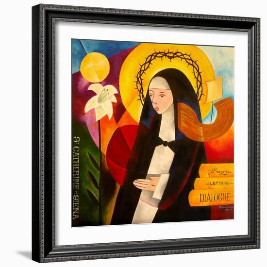 St. Catherine of Siena, 2007-Patricia Brintle-Framed Giclee Print