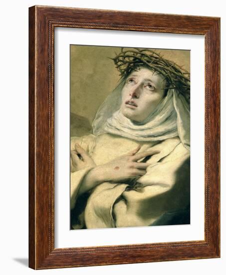 St. Catherine of Siena, circa 1746-Giovanni Battista Tiepolo-Framed Giclee Print