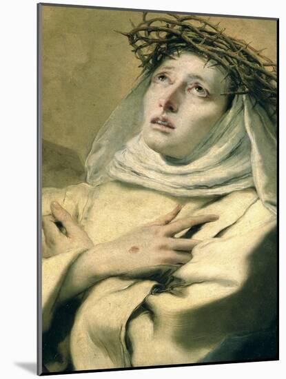 St. Catherine of Siena, circa 1746-Giovanni Battista Tiepolo-Mounted Giclee Print