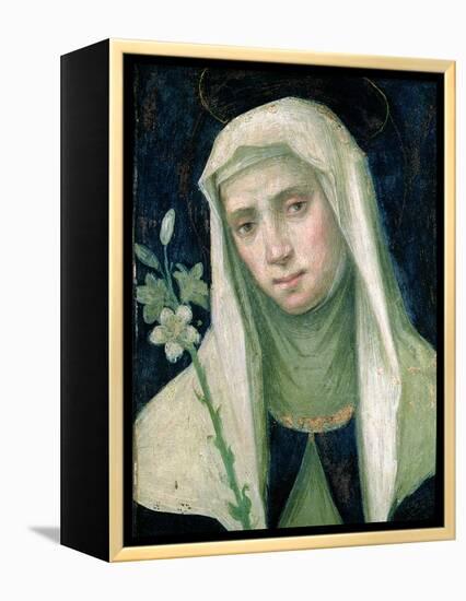 St. Catherine of Siena-Fra Bartolommeo-Framed Premier Image Canvas