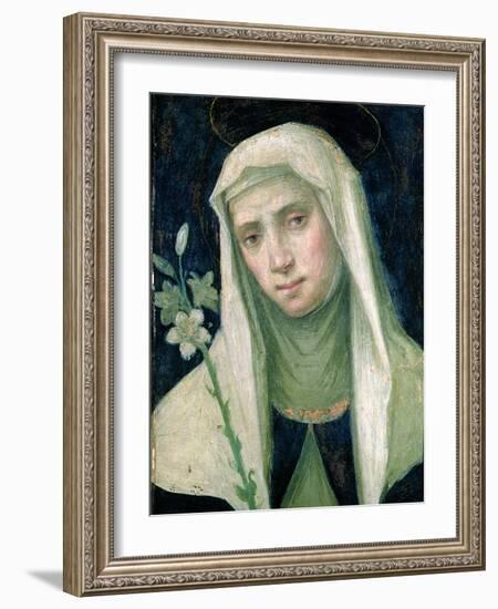 St. Catherine of Siena-Fra Bartolommeo-Framed Giclee Print