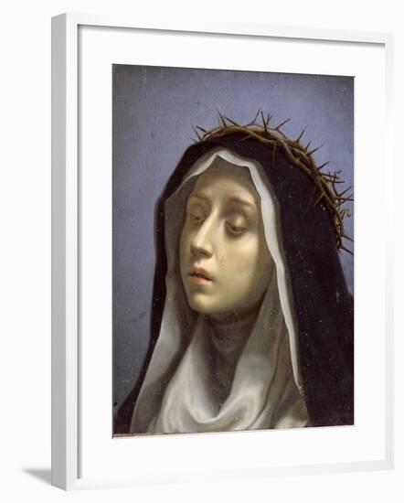 St. Catherine of Siena-Carlo Dolci-Framed Giclee Print