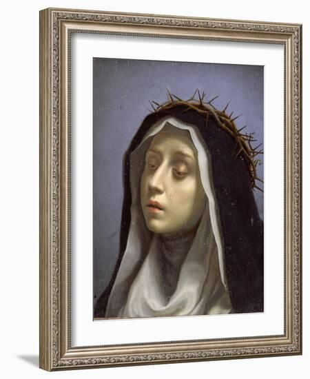 St. Catherine of Siena-Carlo Dolci-Framed Giclee Print