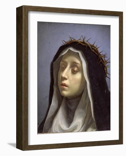 St. Catherine of Siena-Carlo Dolci-Framed Giclee Print