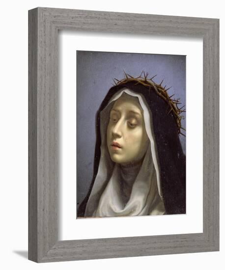 St. Catherine of Siena-Carlo Dolci-Framed Giclee Print