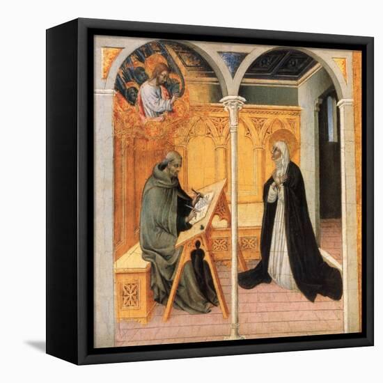 St. Catherine Of Siena-Giovanni di Paolo-Framed Premier Image Canvas