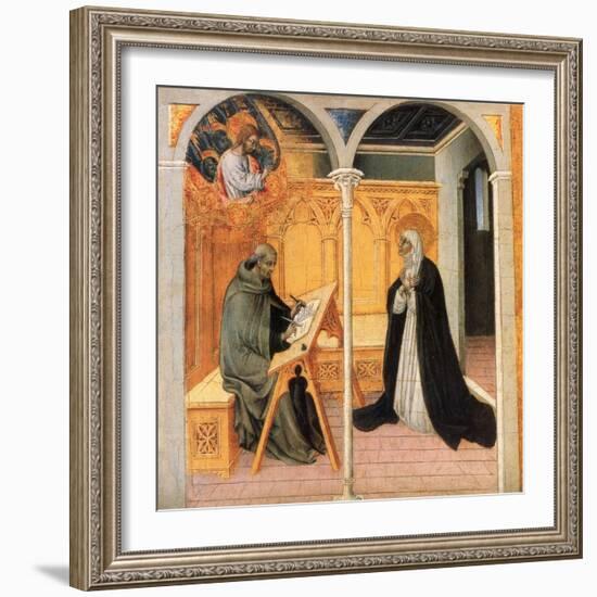 St. Catherine Of Siena-Giovanni di Paolo-Framed Giclee Print