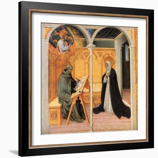 St. Catherine Of Siena-Giovanni di Paolo-Framed Giclee Print