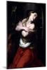 St. Catherine (Oil on Linen)-Giulio Cesare Procaccini-Mounted Giclee Print