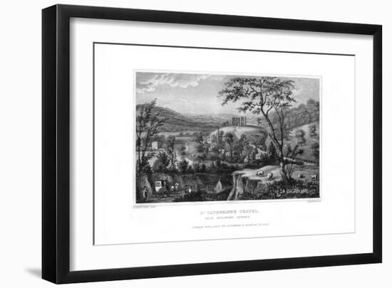 St Catherine's Chapel, Guildford, Surrey, 1829-J Rogers-Framed Giclee Print