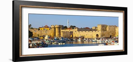 St. Catherine's Gate, Rhodes Town, Rhodes, Greece-Doug Pearson-Framed Photographic Print