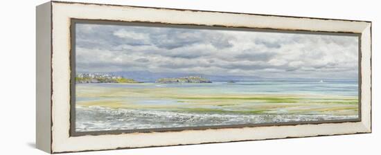 St. Catherine's Isle, 1879-John Brett-Framed Premier Image Canvas