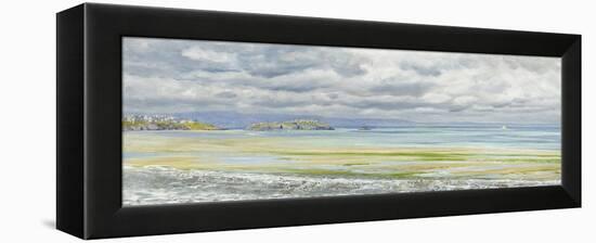 St. Catherine's Isle, 1879-John Brett-Framed Premier Image Canvas