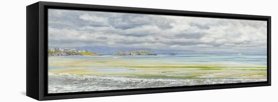 St. Catherine's Isle, 1879-John Brett-Framed Premier Image Canvas