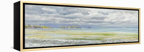 St. Catherine's Isle, 1879-John Brett-Framed Premier Image Canvas