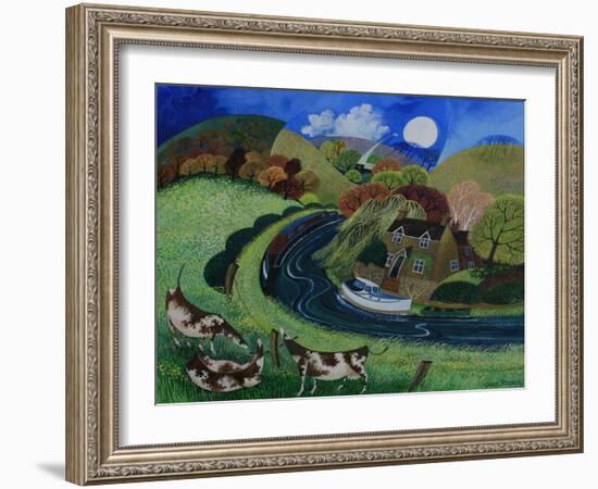 St. Catherine's, Near Shalford, 2013-Lisa Graa Jensen-Framed Giclee Print