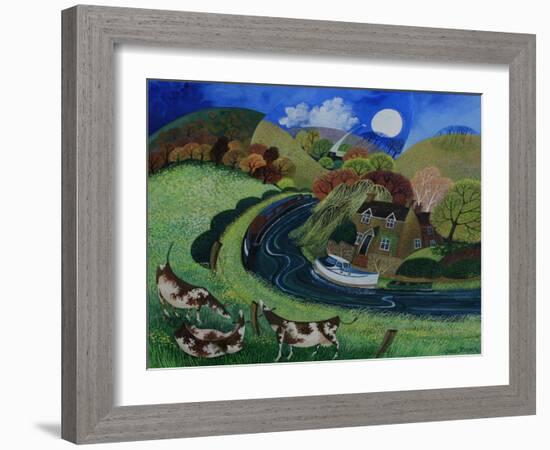 St. Catherine's, Near Shalford, 2013-Lisa Graa Jensen-Framed Giclee Print