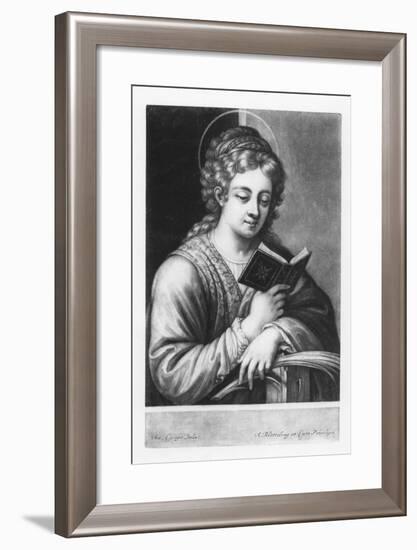 St. Catherine-Correggio-Framed Giclee Print