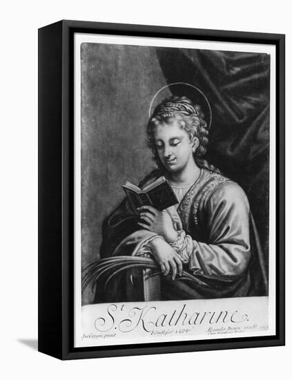 St. Catherine-Correggio-Framed Premier Image Canvas