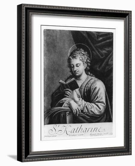 St. Catherine-Correggio-Framed Giclee Print