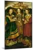 St. Catherines altar (1506).-Lucas Cranach the Elder-Mounted Giclee Print